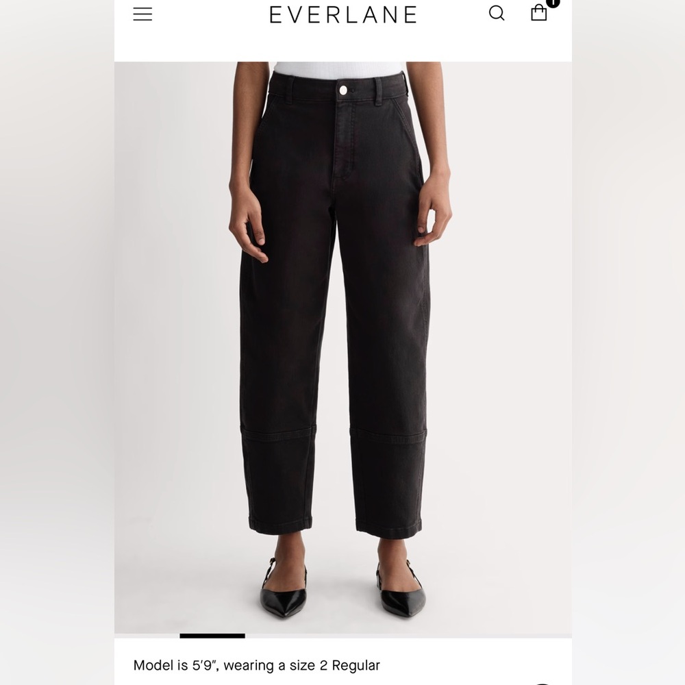 Everlane Utility Barrel Pant